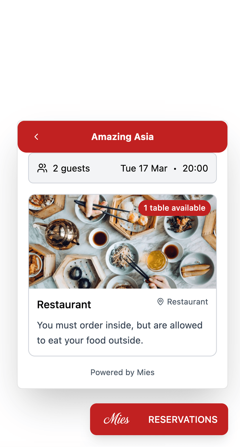Widget red theme